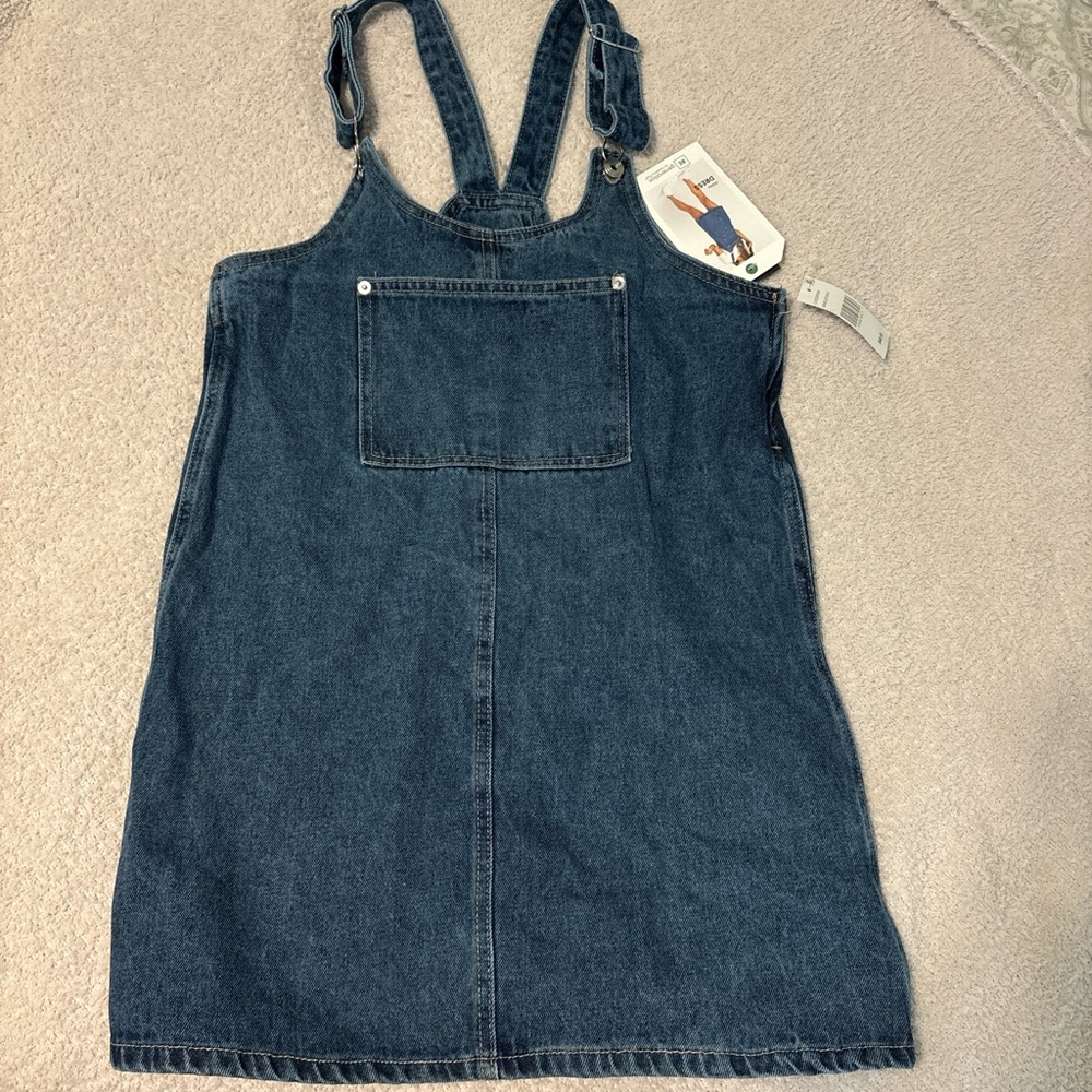 Denim Kids Overall Dress